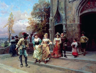 The Courtship, 1888